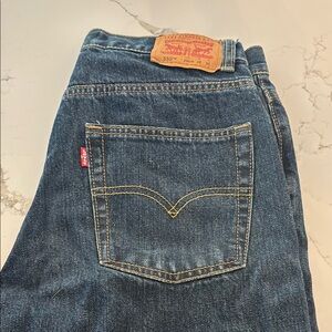 Levi's Relaxed Fit Dark Blue Jeans